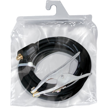 EARTH CLAMP WITH CABLE - 250A - 25mm² - 3m - CONNEC. 10/25mm²