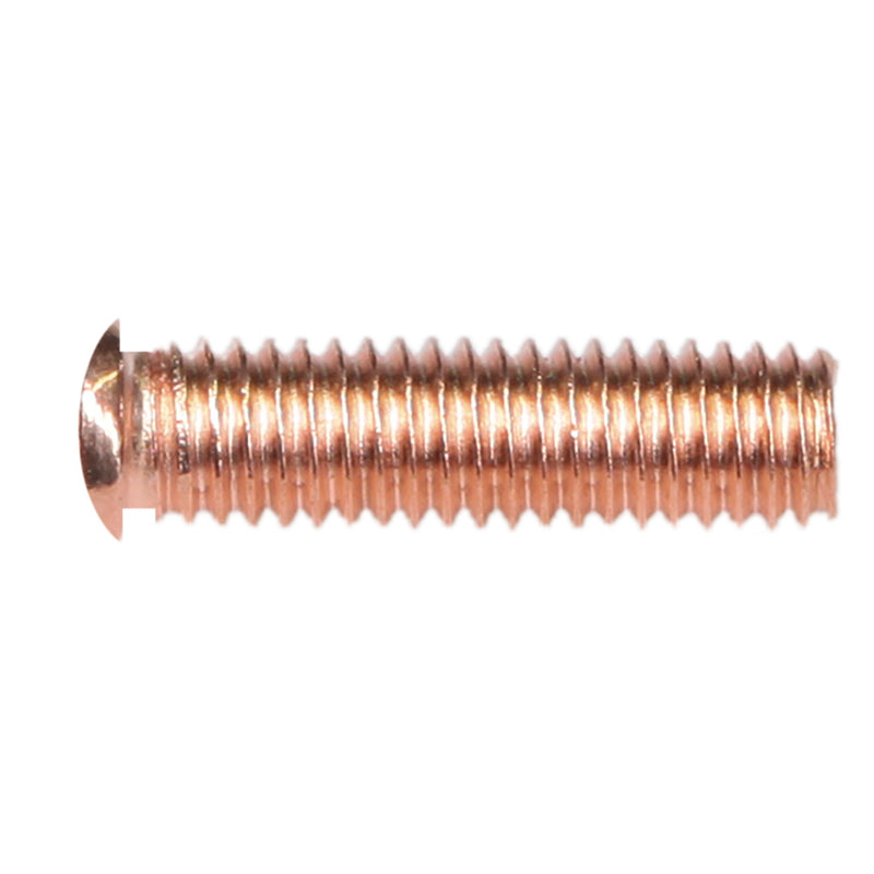 100 THREADED STUDS STEEL M8x20