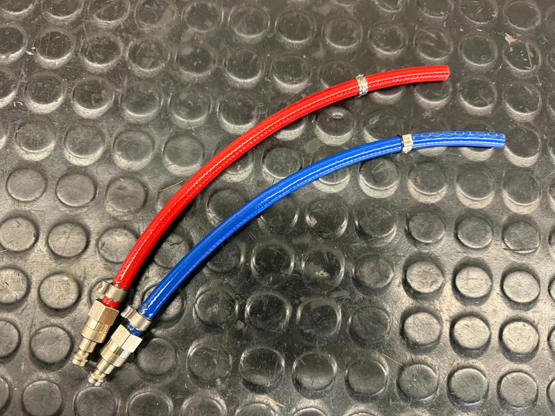 Coolant Hose Set for C6 Arm (Red & Blue Pair)