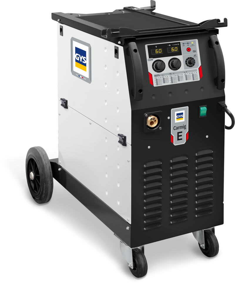 GYS CARMIG-E AUTO 200 A single-phase MIG/MAG welder for auto body repair (ref. 087675)