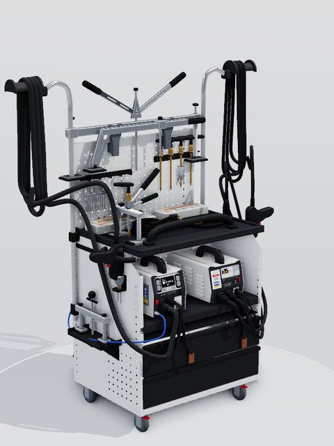 DENTSTATION PRO 230 + ARCPULL 200, standard bars, MANUSPOT