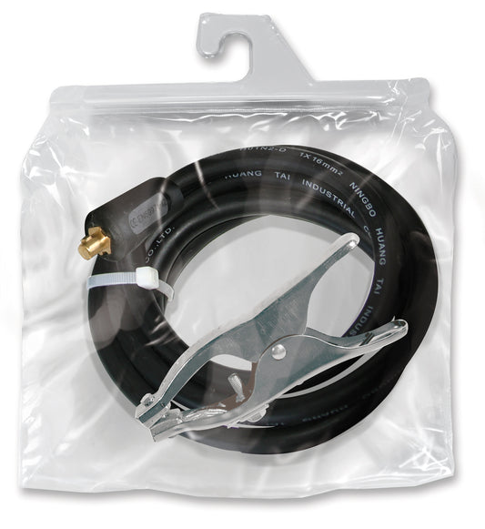 EARTH CLAMP WITH CABLE - 400A - 35mm² - 4m - CONNEC. 35/50mm²