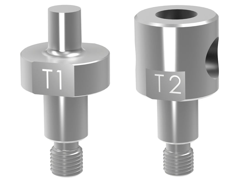 SET OF DIES T1 + T2 FOR RIVETERS 10T/10T.PP