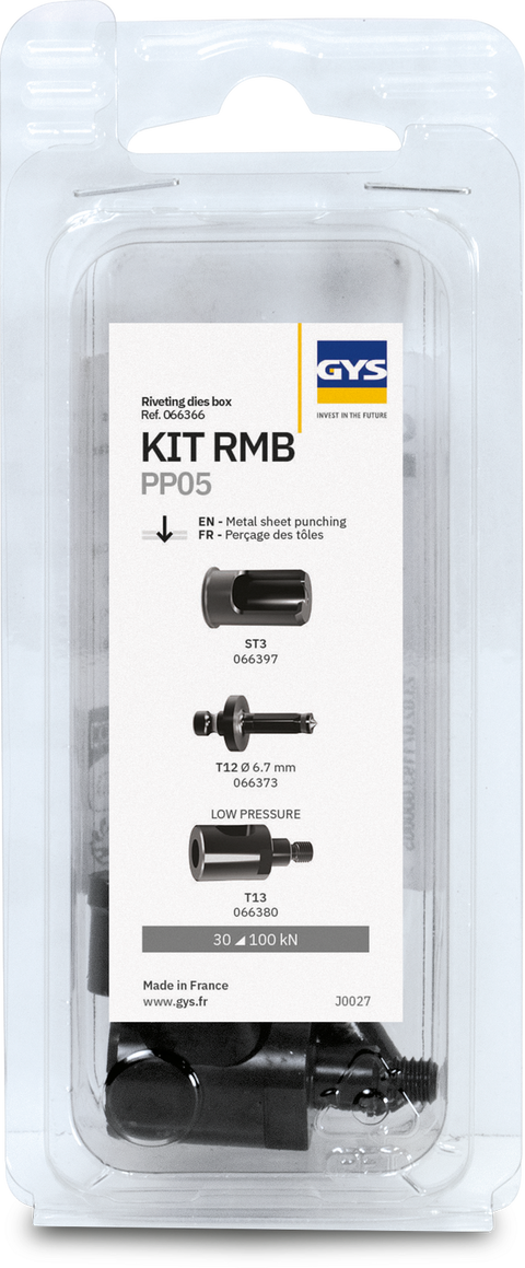 DIE KIT RMB PP 05 (Ø6.7mm LowPressure) RIVETER 10T.PP