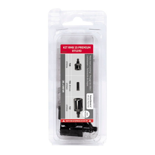 DIE KIT RMB 15 PREMIUM (Ø8.0mm) for 10T/10T.PP