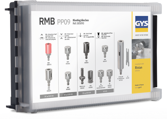 DIE KIT RMB PP 09 (Rivian) RIVETER 10T.PP