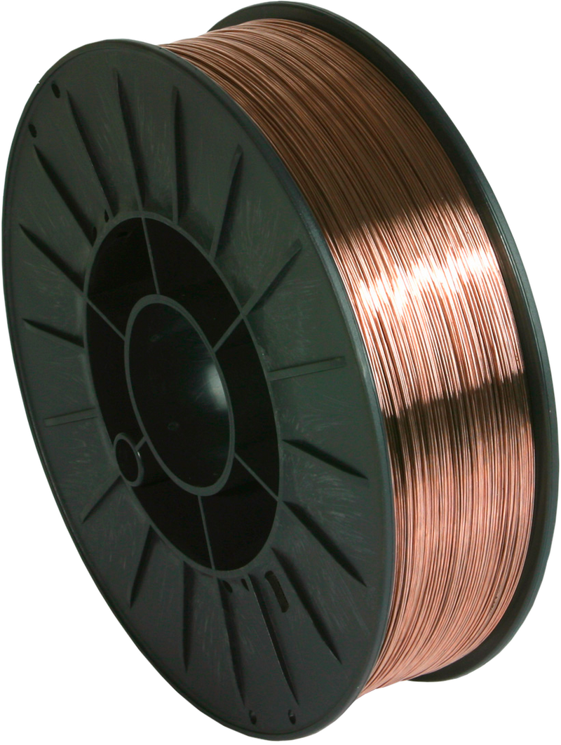MAG WIRE REEL STEEL Ø0.8 - 5 KG D.200 - ER70S-6 / G3Si1