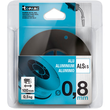 MIG WIRE REEL AlSi5 Ø0.8 - 0.5 KG D.100 - ER4043 / S Al 4043A
