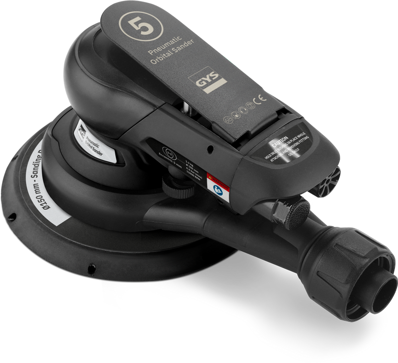 GYS PNEUMATIC ORBITAL SANDER (Ø150mm / 5mm Orbit)