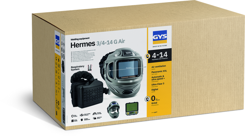 AIR-FED HELMET HERMES 3/4-14 G AIR TRUE COLOR
