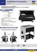 WORKSTATION FOR 8T/10T RIVETING MACHINES