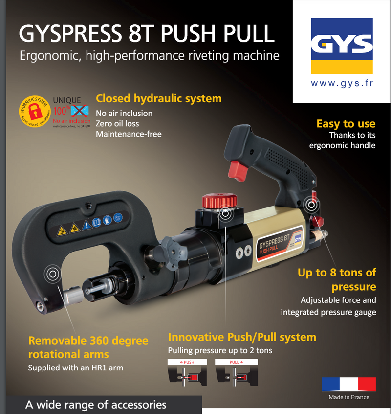 GYSPRESS 8T PUSH-PULL (8T PP)