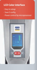 GYSPOT ACCU 2900 colour LCD interface