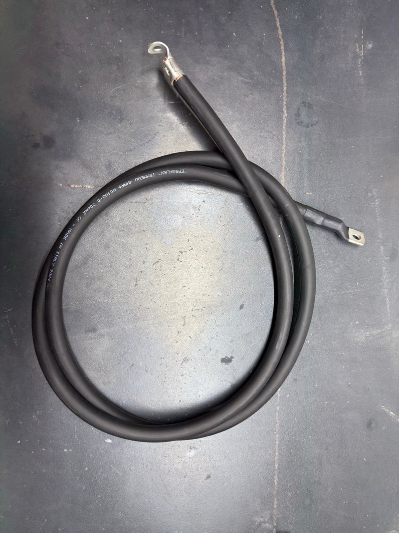 GYS ground cable 70 mm², 2 m, crimped lug at each end (ref. 094822)