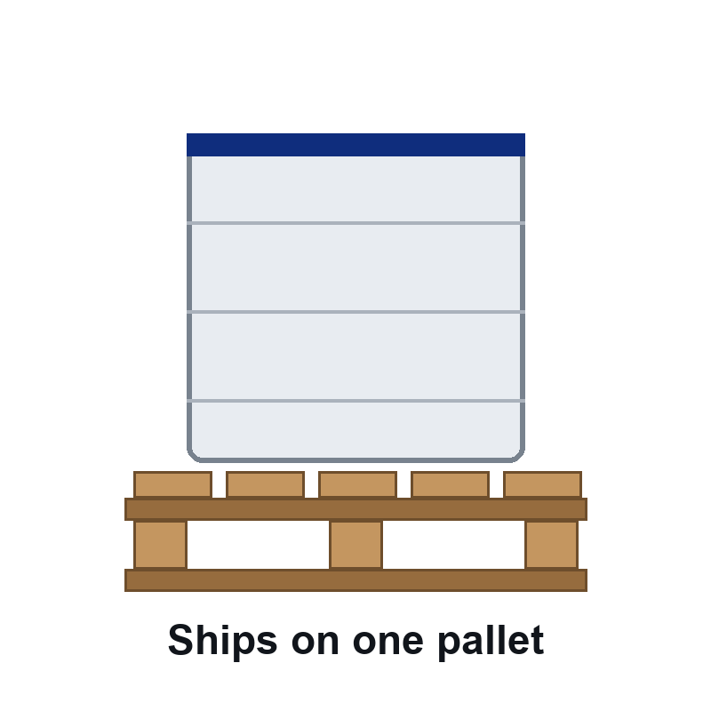 Station shipped on one pallet