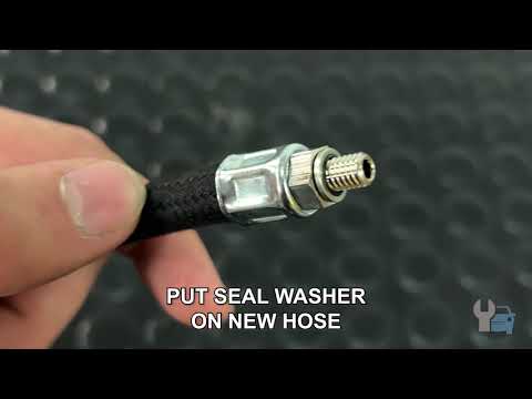 Coolant hose installation on GYS C-series spot-welding arms